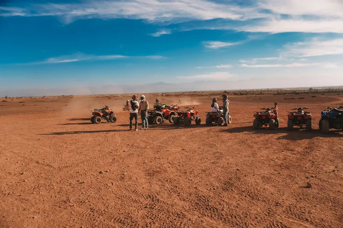 Quad et chameau désert Agafay Marrakech